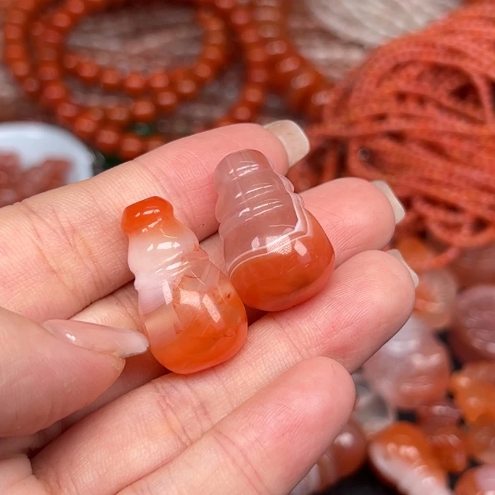 南红玛瑙未镶嵌吊坠(不含链)