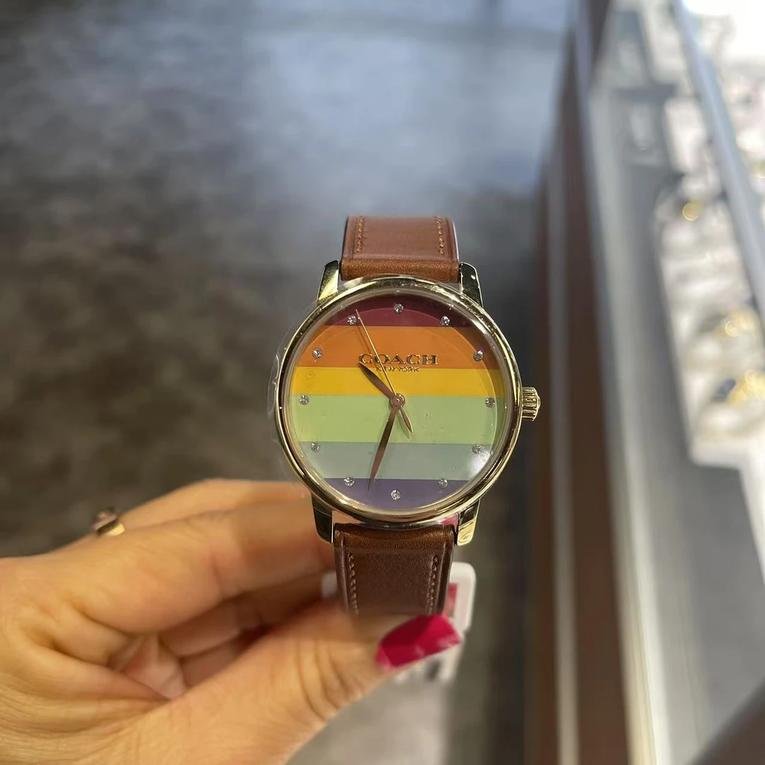 蔻驰女款石英腕表