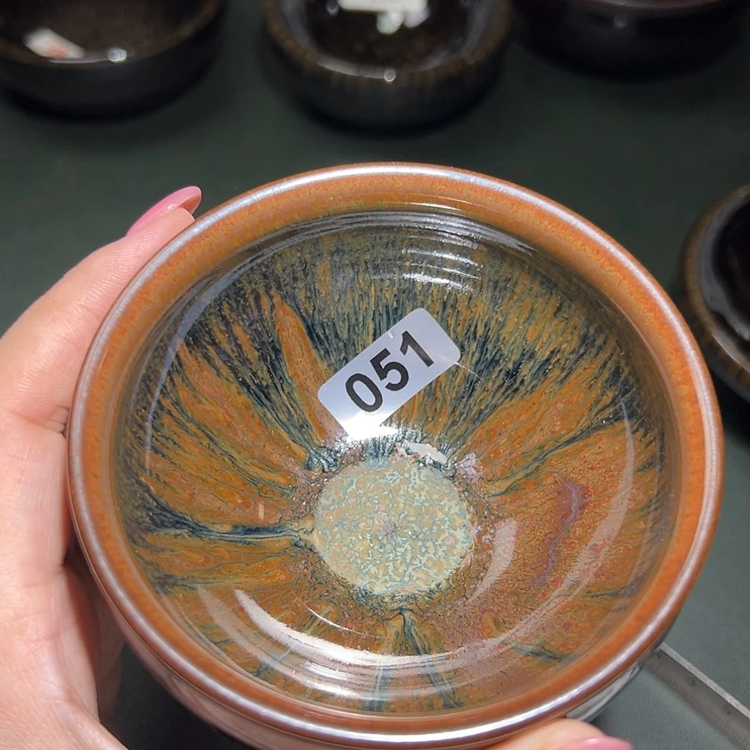 茶盏全手工原矿原釉建盏
