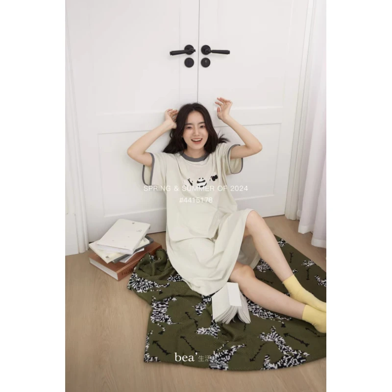 【阿亮暖心选】针织女款短袖裙装-4415178