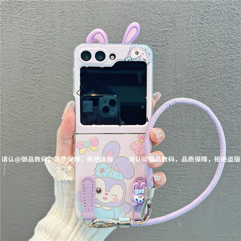 （三星zflip6系列）透明折叠壳适用三星zflip6/三星zflip5手机壳潮