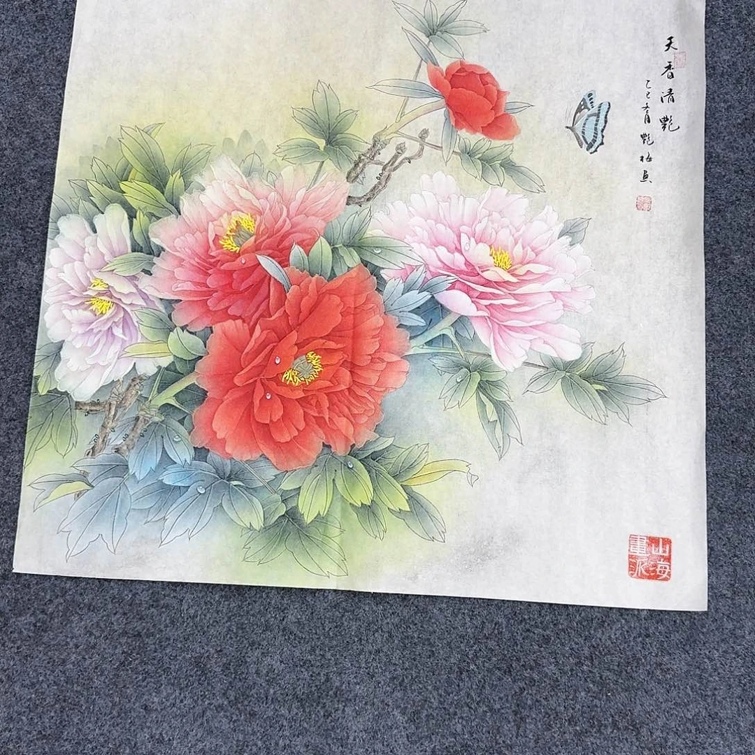 国画纯手绘作品欣赏