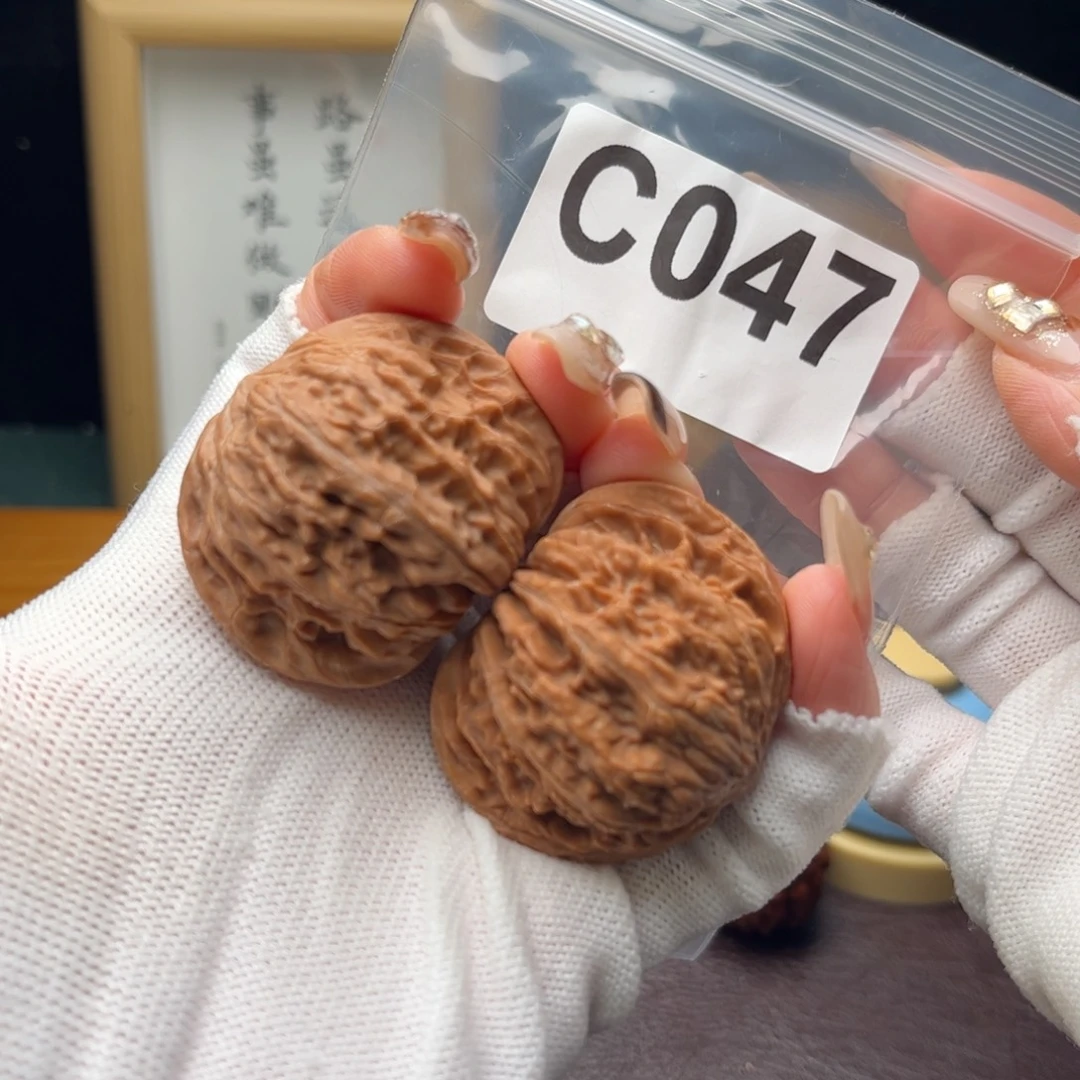 把件文玩核桃43磨盘c047