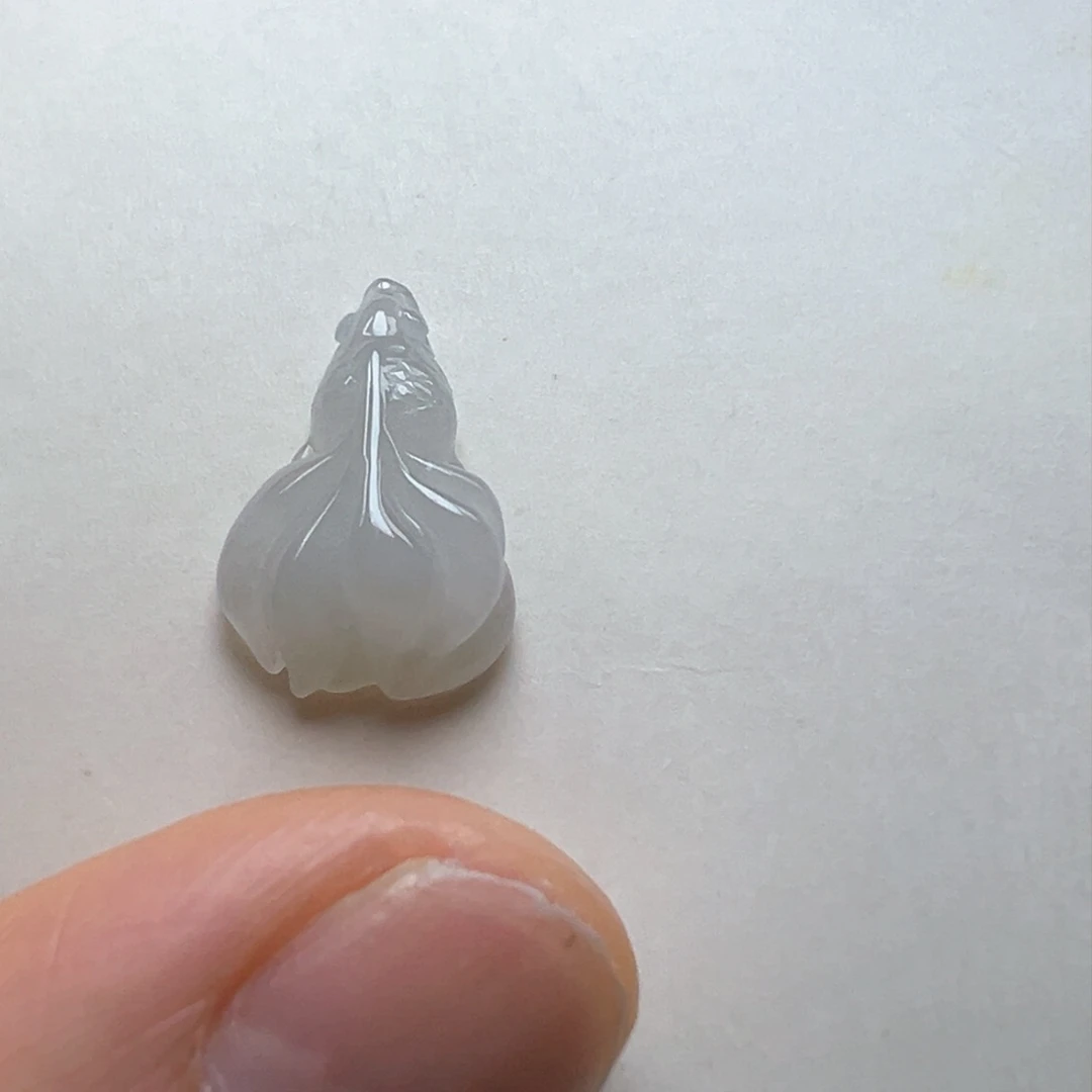 颈饰未镶嵌翡翠缅甸翡翠A货金鱼