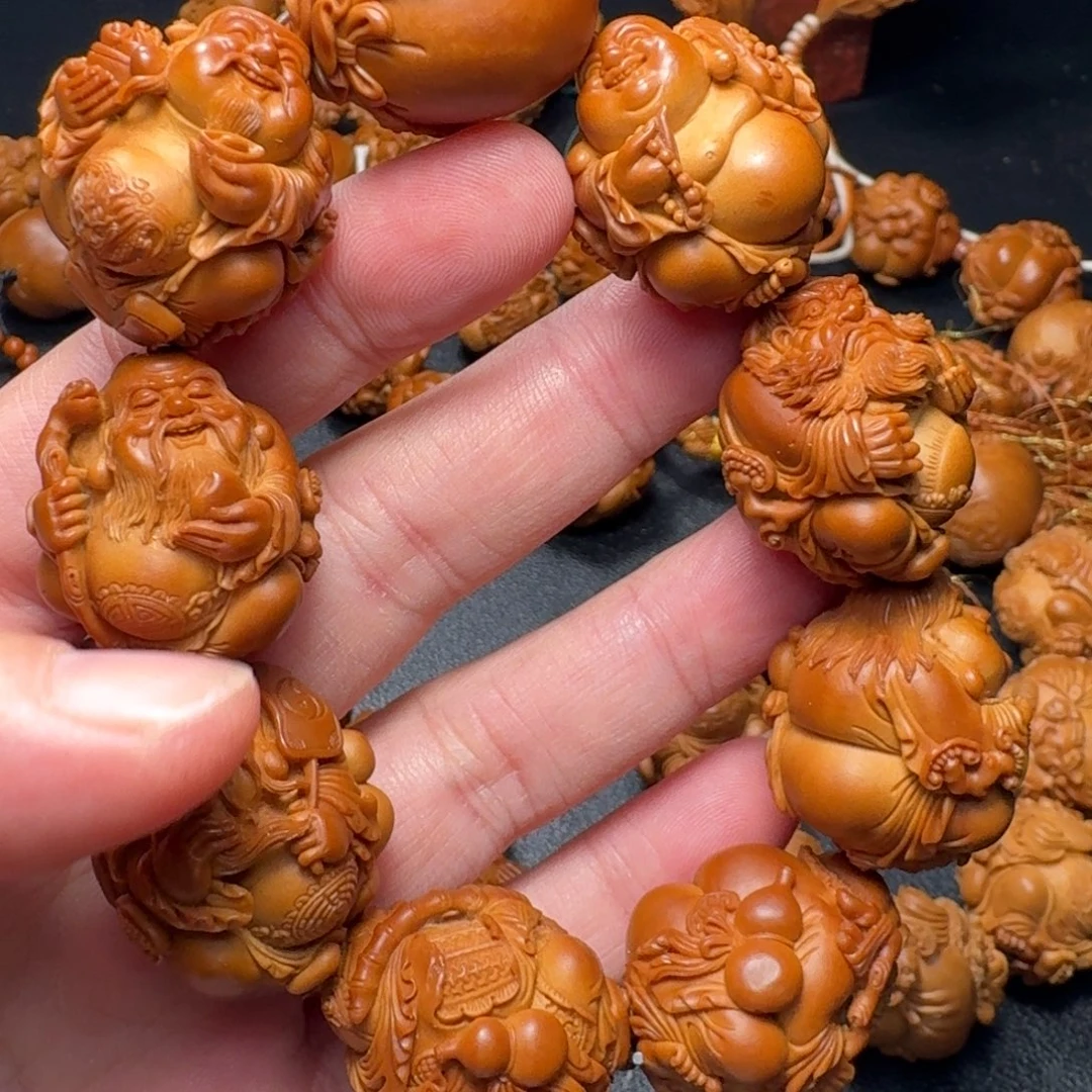 佳***术橄榄核手串/手链群仙