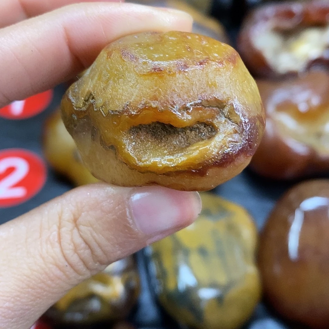 玛瑙/玉髓未镶嵌手把件