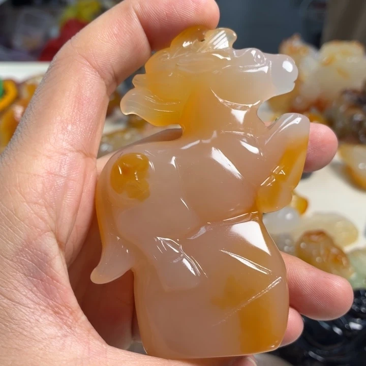 玛瑙/玉髓未镶嵌吊坠(不含链)