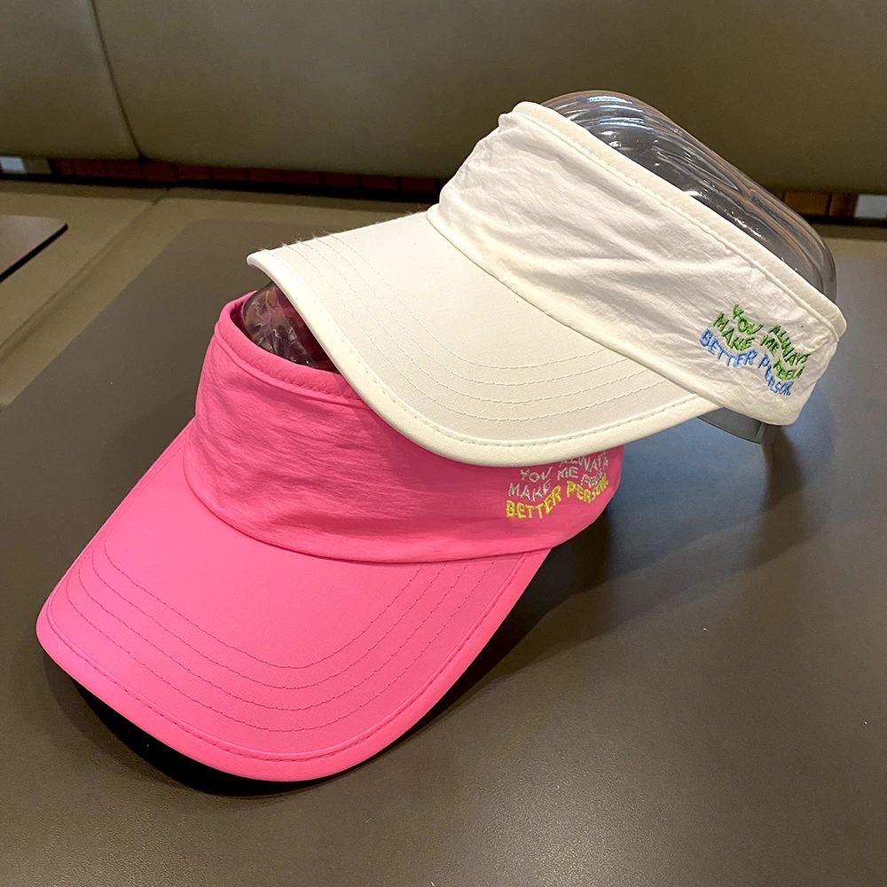 儿童帽子韩版洋气简约运动空顶帽宝宝休闲遮阳帽男女童防晒太阳帽