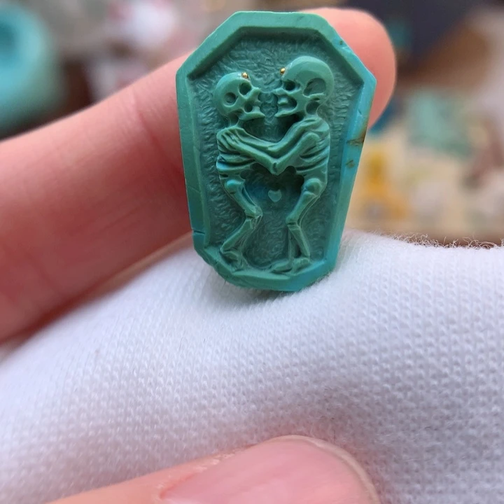 绿松石绿松石配饰未镶嵌