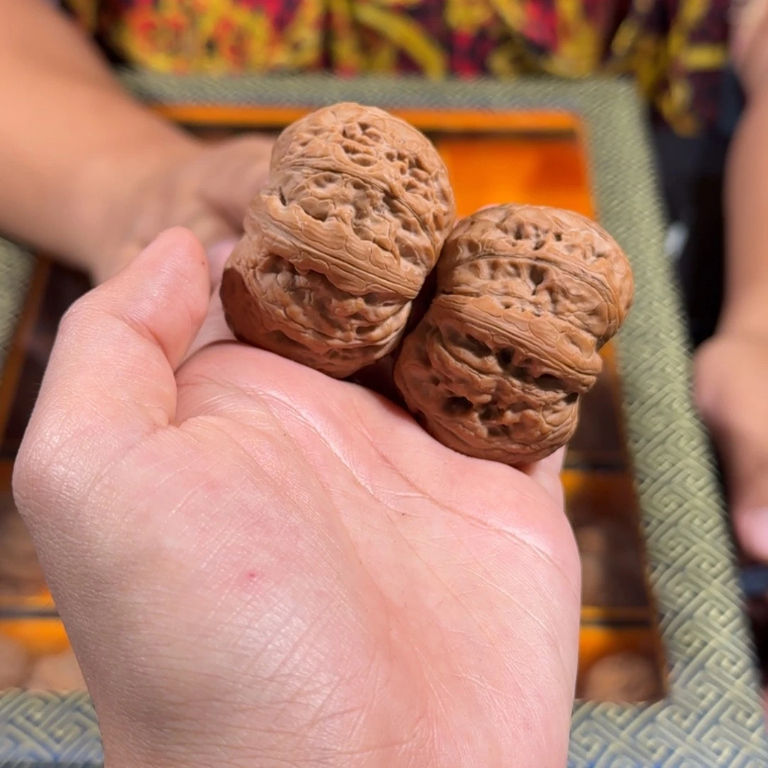 文玩核桃把件234号45mm平谷元宝