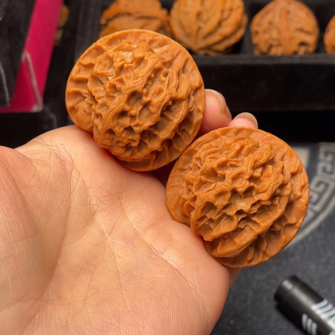 吊坠文玩核桃秦岭核桃108