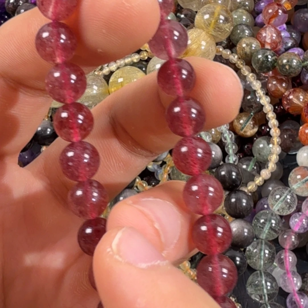 水晶手链未镶嵌天然