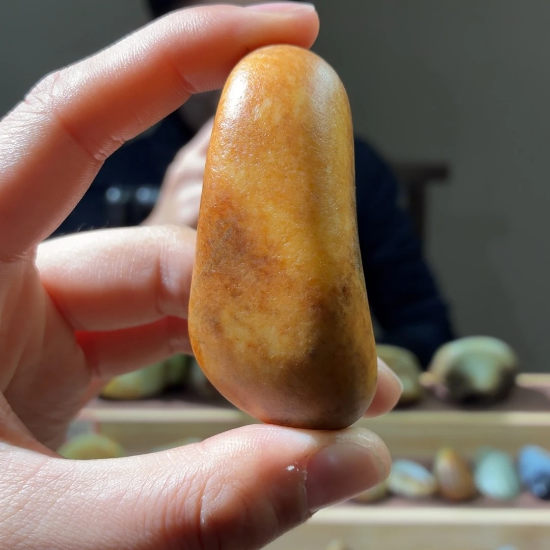 和田玉未镶嵌挂件88g