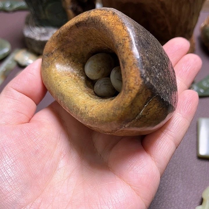 岫岩河磨玉（透闪石质玉）手绳未镶嵌