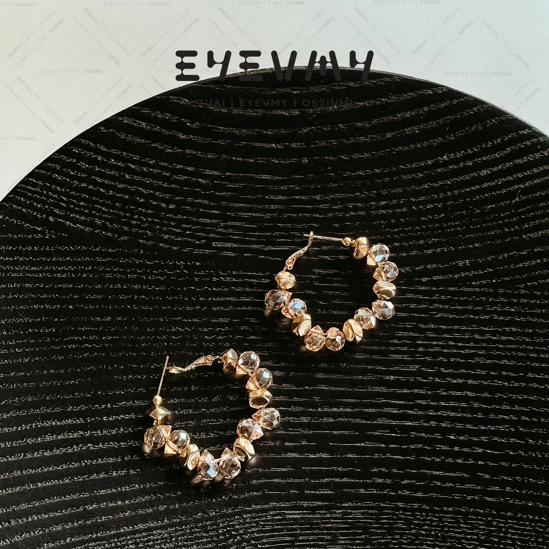 黄铜耳饰 圈圈耳环A25JI001
