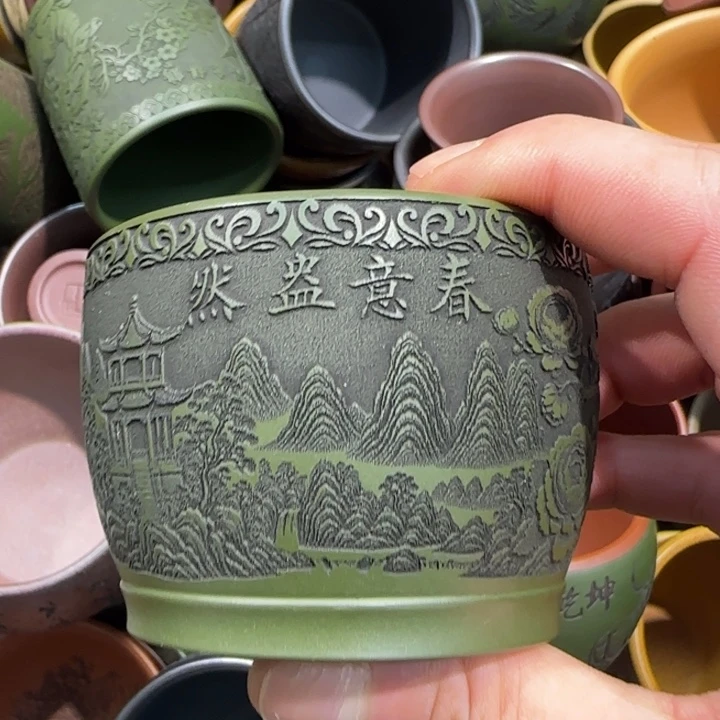 茶杯紫砂全手工制作工艺