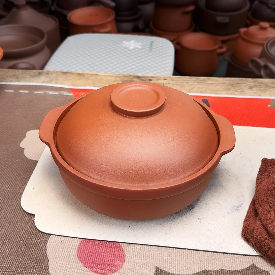 紫砂砂锅紫砂元宝1.8升