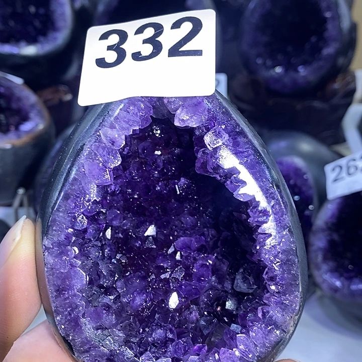 暴***)紫晶未镶嵌大型摆件（非配饰）332