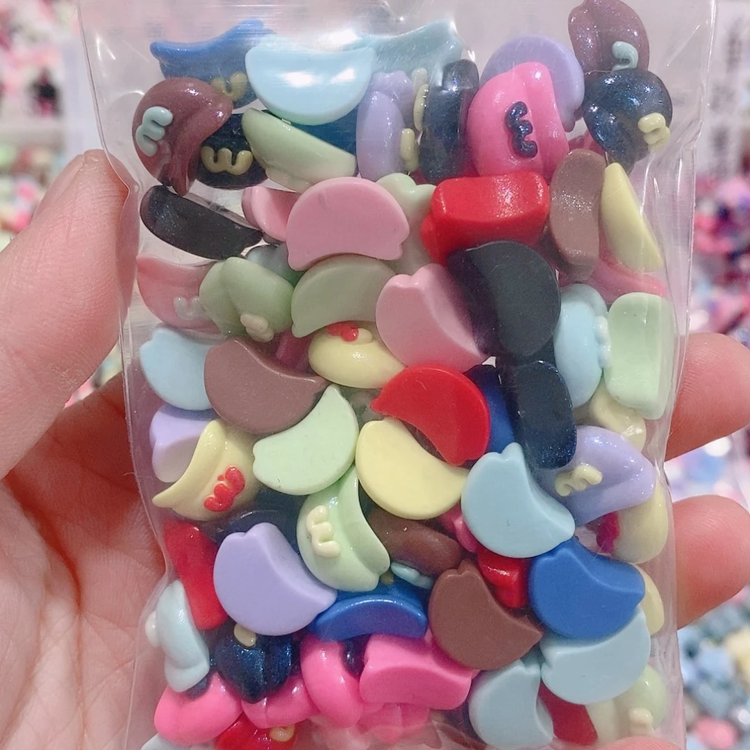 树脂想念（迷你）金粉麦当当帽子100个混