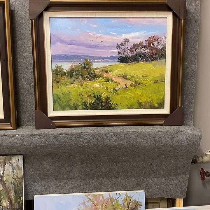 油画带外框画心尺寸50*40㎝