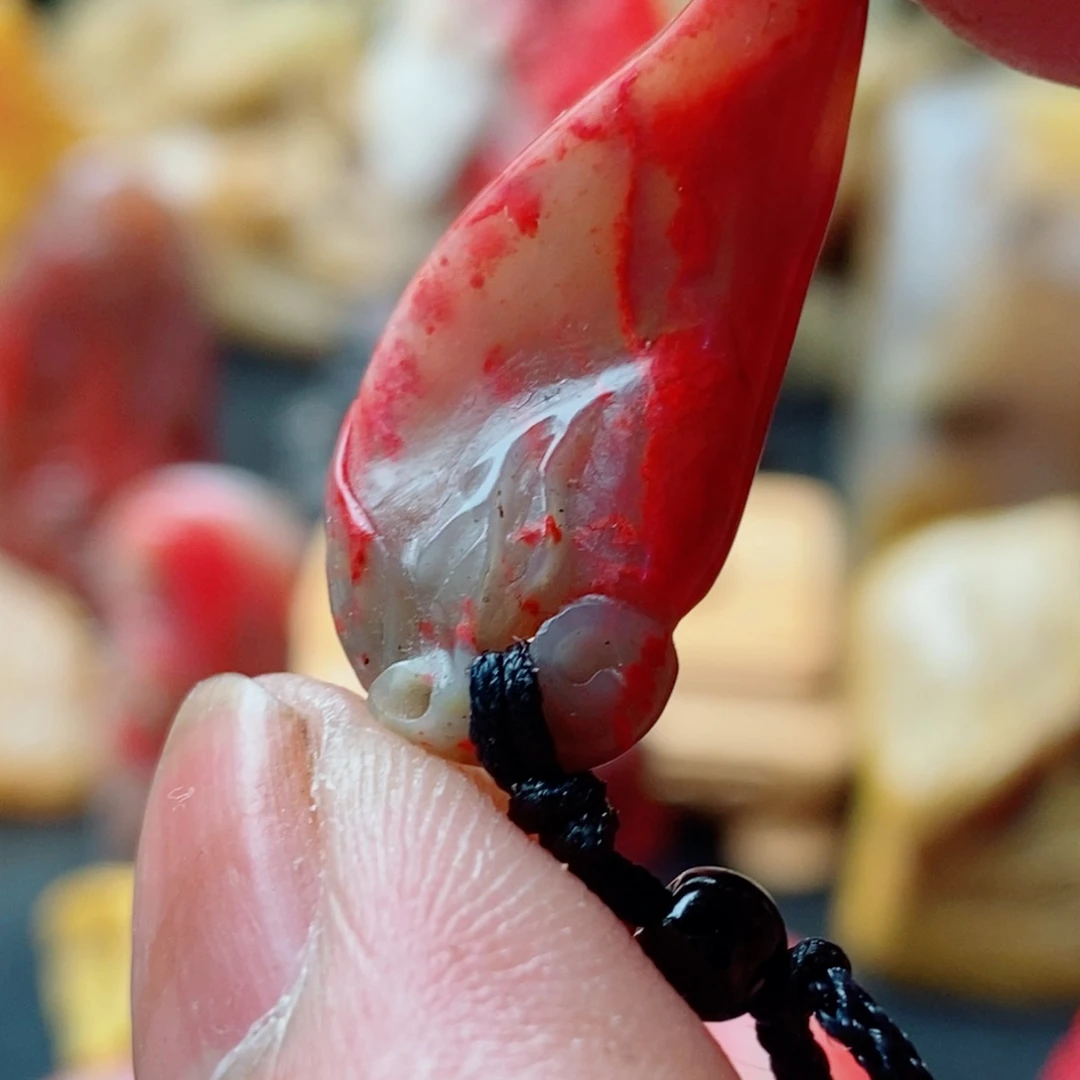 印石昌化石昌化鸡血石挂件