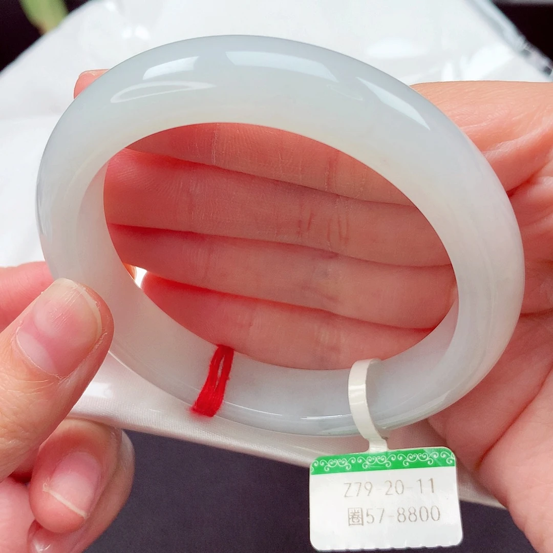 翡翠未镶嵌手镯缅甸天然a货翡翠手镯