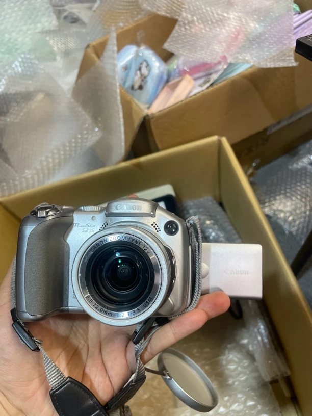 95新 Canon/佳能 s2is翻转自拍配件齐全自备5号电池no退换