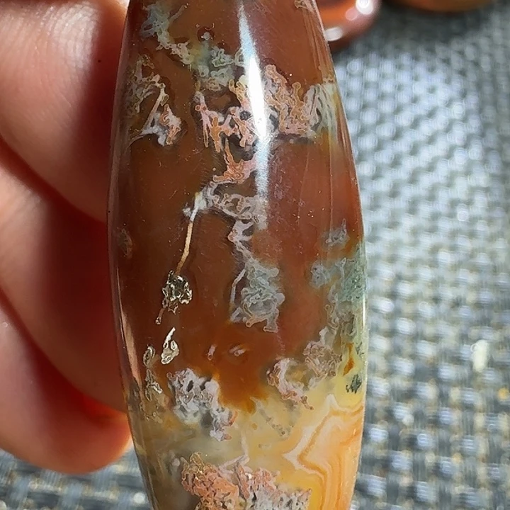 边***珍玛瑙/玉髓未镶嵌颈饰