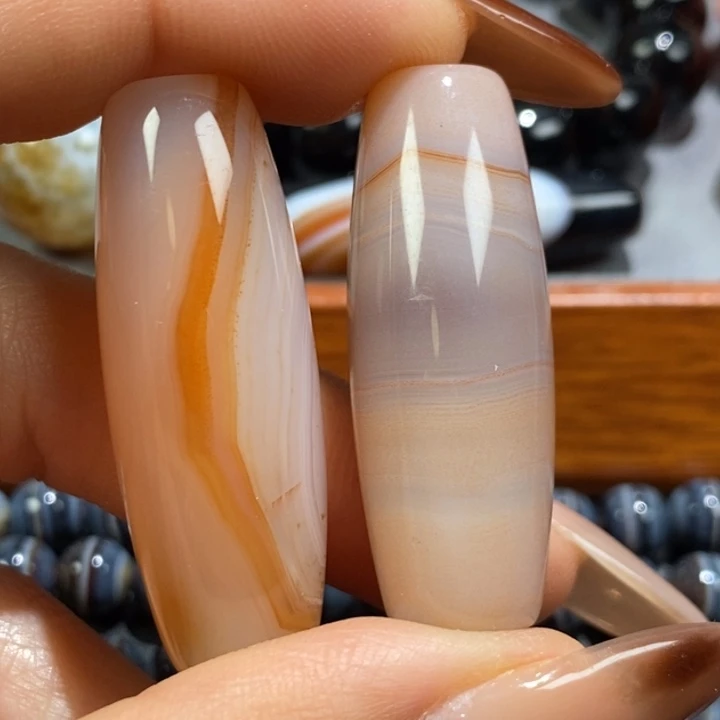 玛瑙/玉髓合金颈饰