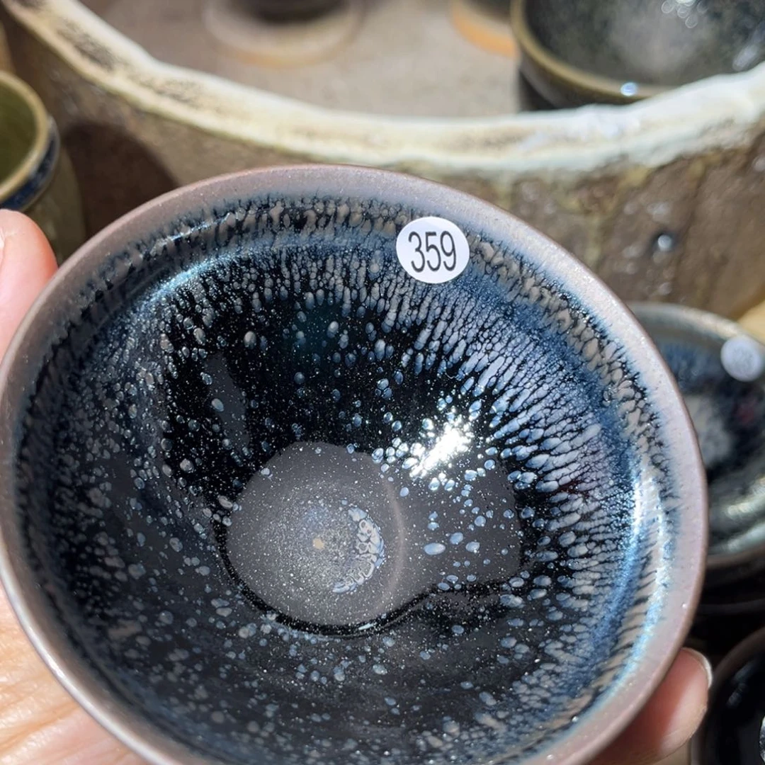 茶盏义兴龙窑坚持真柴