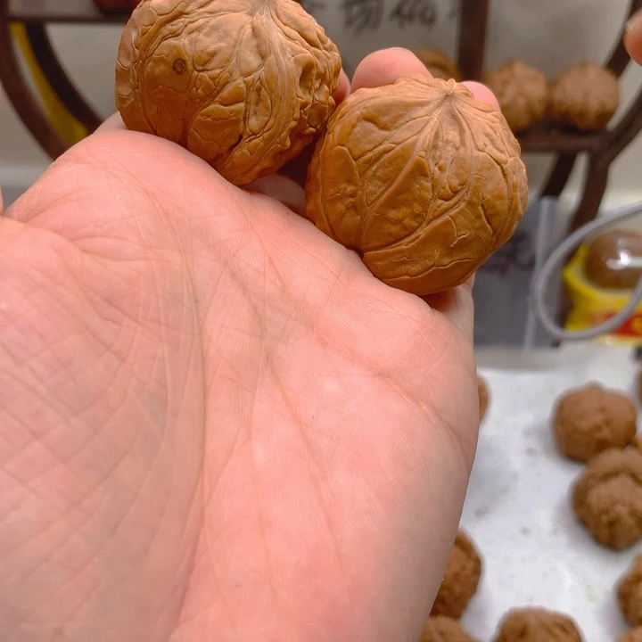 中***.吊坠文玩核桃半壁