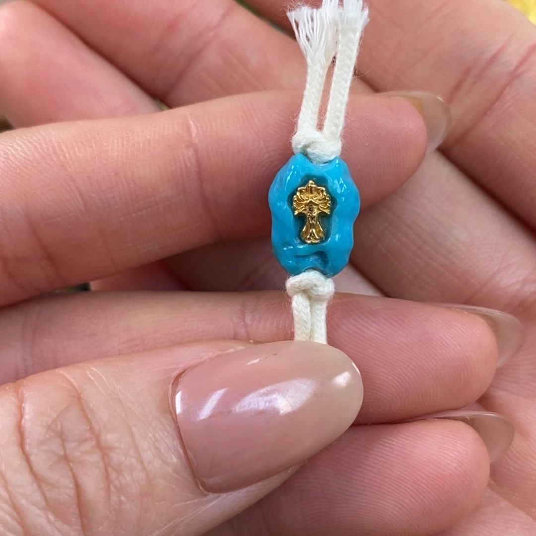 绿松石未镶嵌。佛系背云