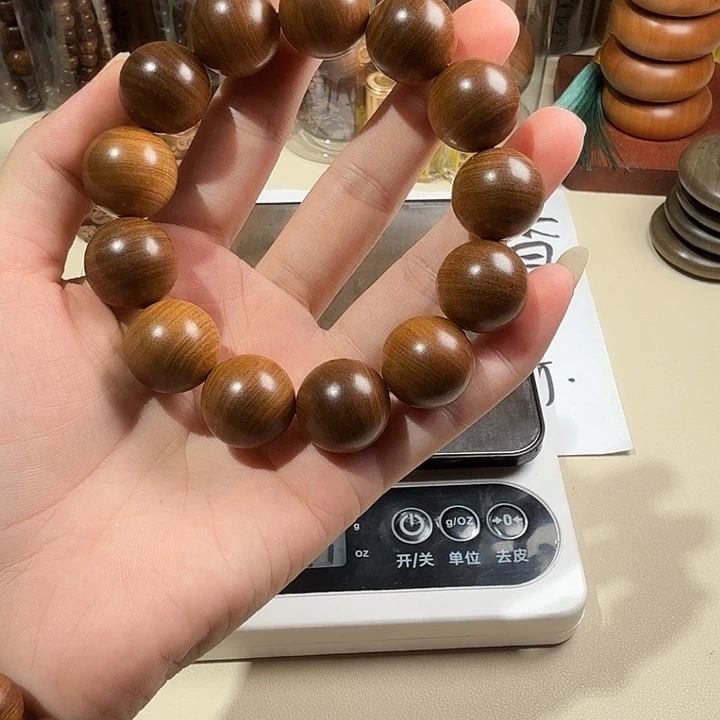 檀香木印度迈索尔老山檀香黑肉1.8/13横纹虎皮满纹