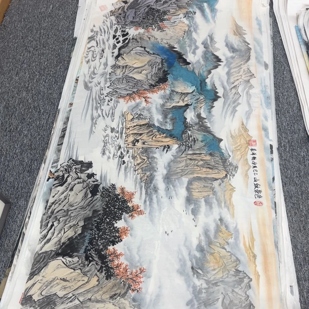 国画绘画作品多次140.70