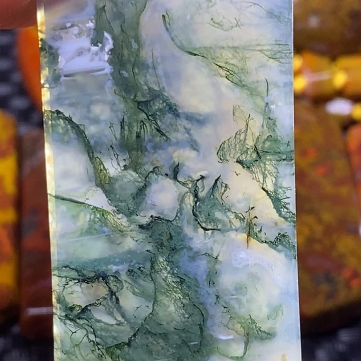 玛瑙/玉髓颈饰足银镀金镶嵌