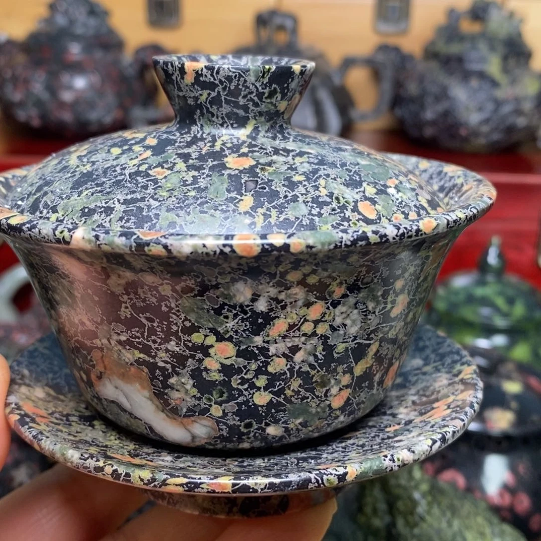 梅花玉福利款盖碗150cc