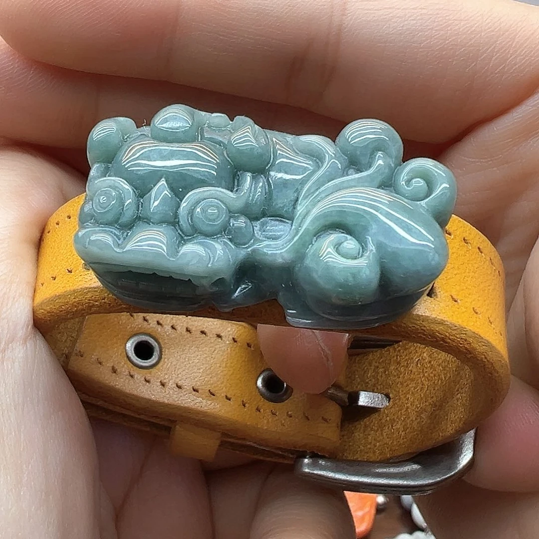 翡翠戒指未镶嵌炸