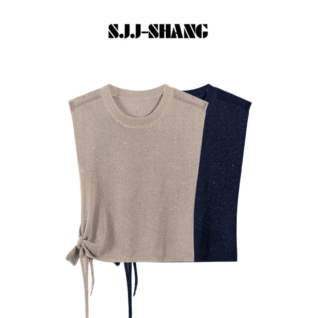 SJJ-SHANG【沙漠扭结T】25ss新品重磅莱赛尔胶囊系列上衣q134728p