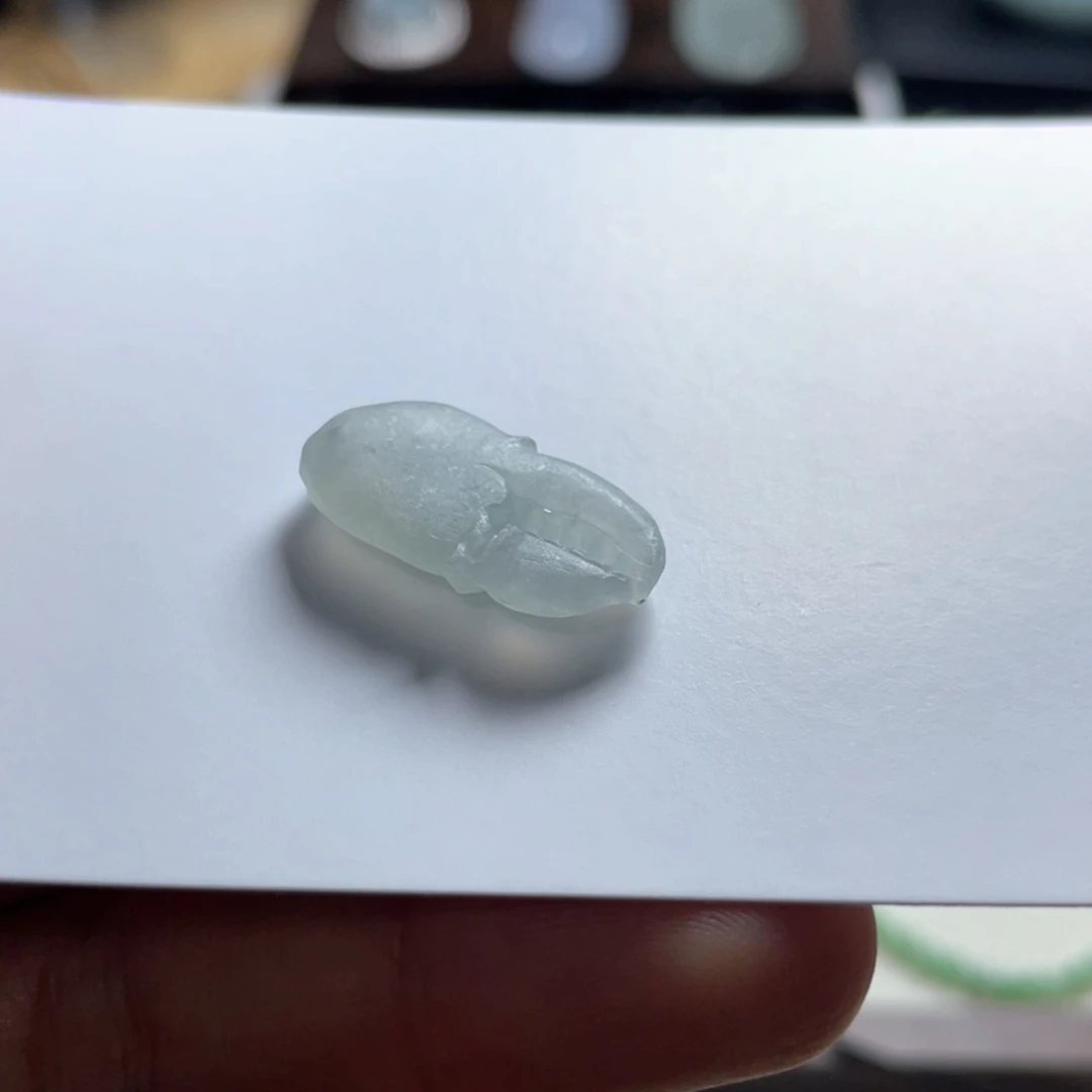 定制翡翠未镶嵌蟹钳