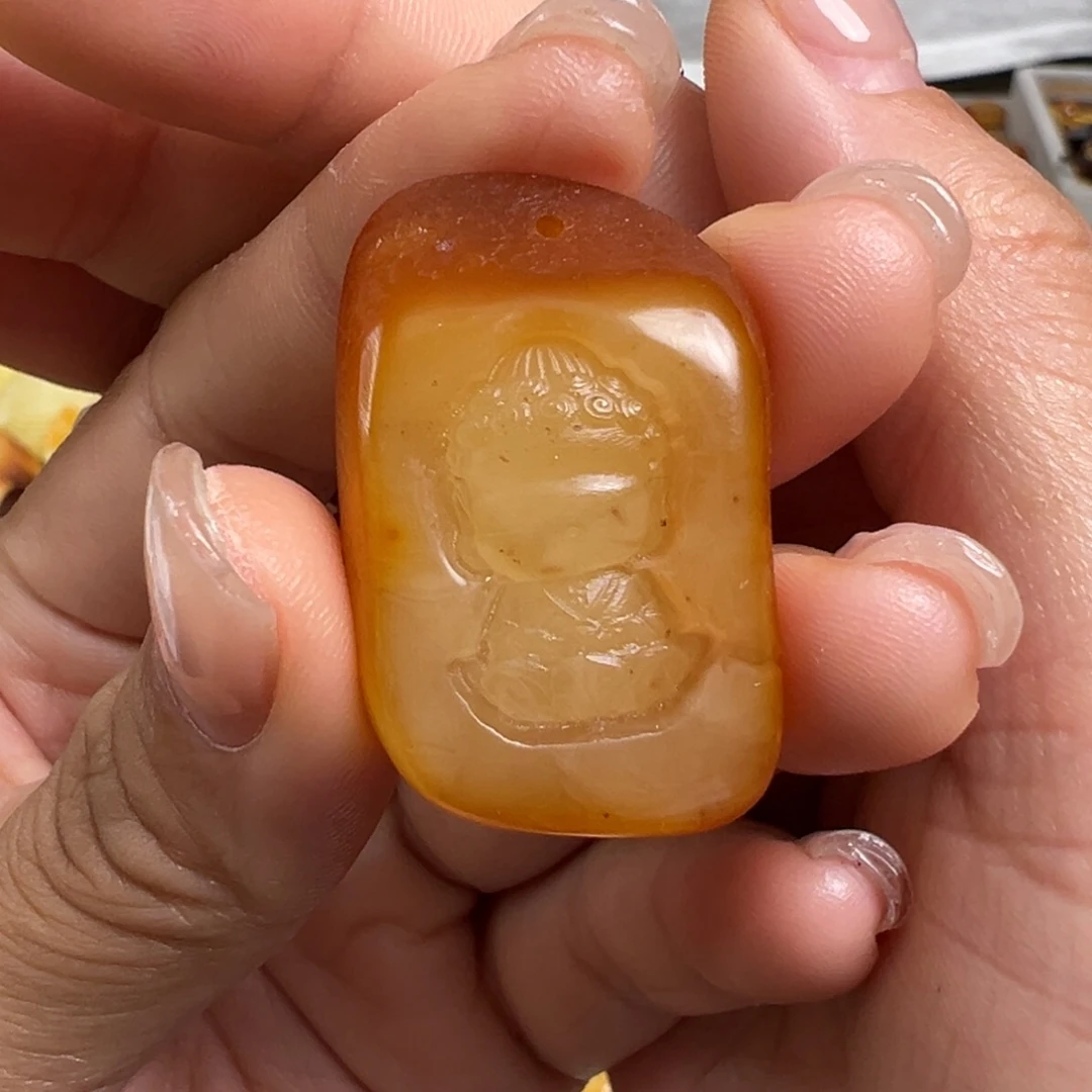 裸石蜜蜡未镶嵌微瑕