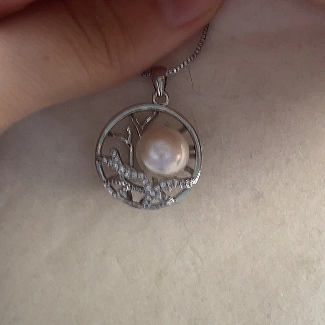 淡水珍珠耳饰未镶嵌