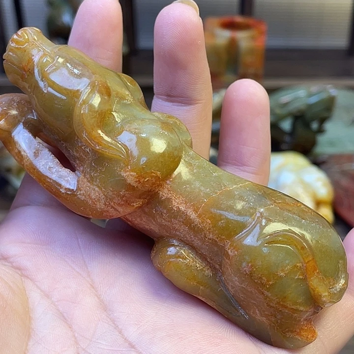 未镶嵌和田玉（糖玉）挂件