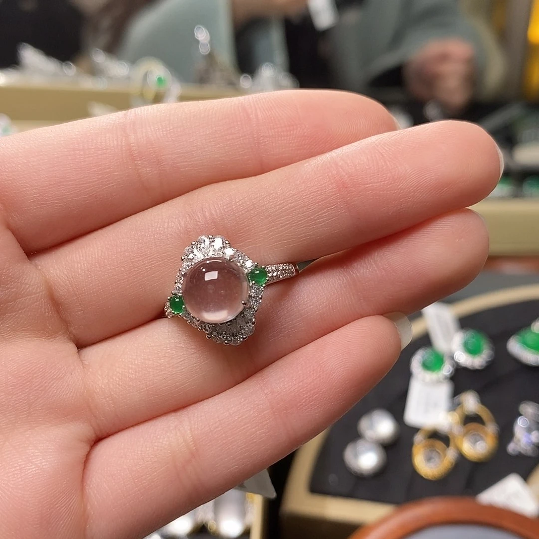 石英质玉颈饰银S925镶嵌逐****心琳@@A0000065