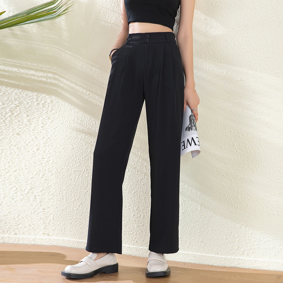 马克华菲女装休闲百搭夏季新品休闲裤F22037A030