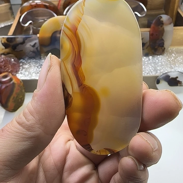 玛瑙/玉髓未镶嵌颈饰