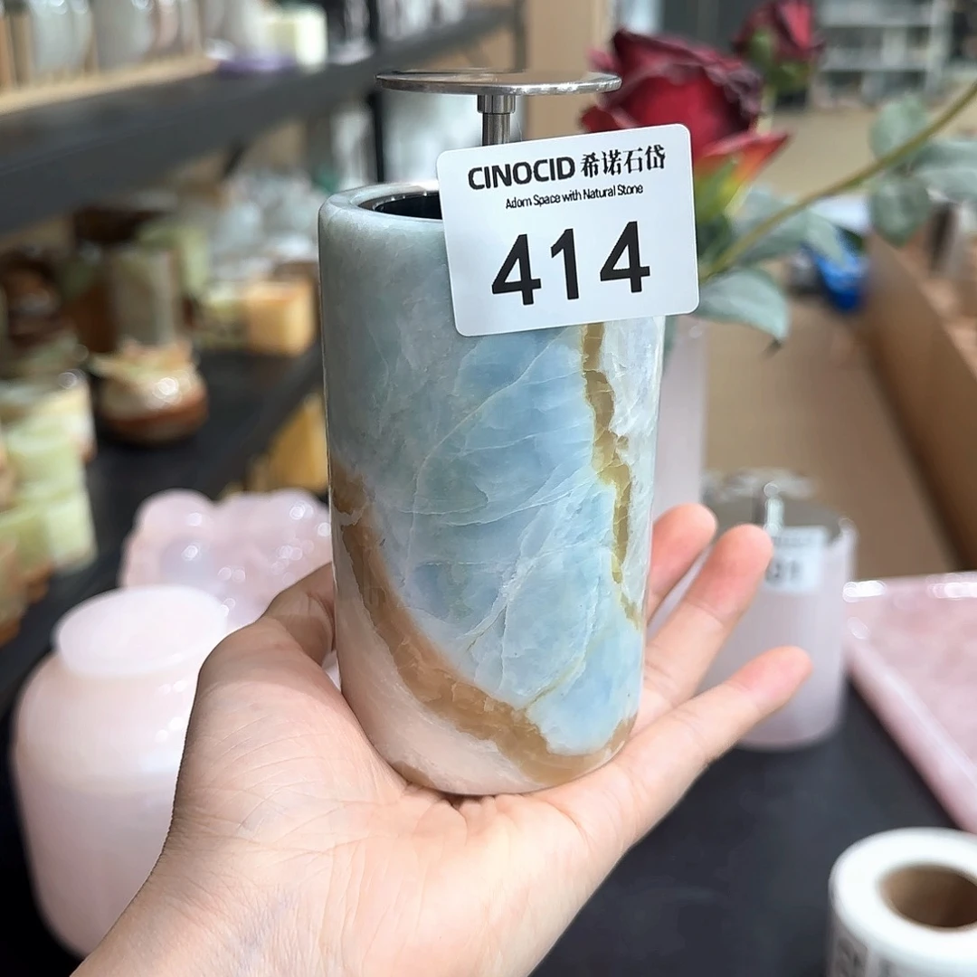 马尔代夫蓝牙签桶414