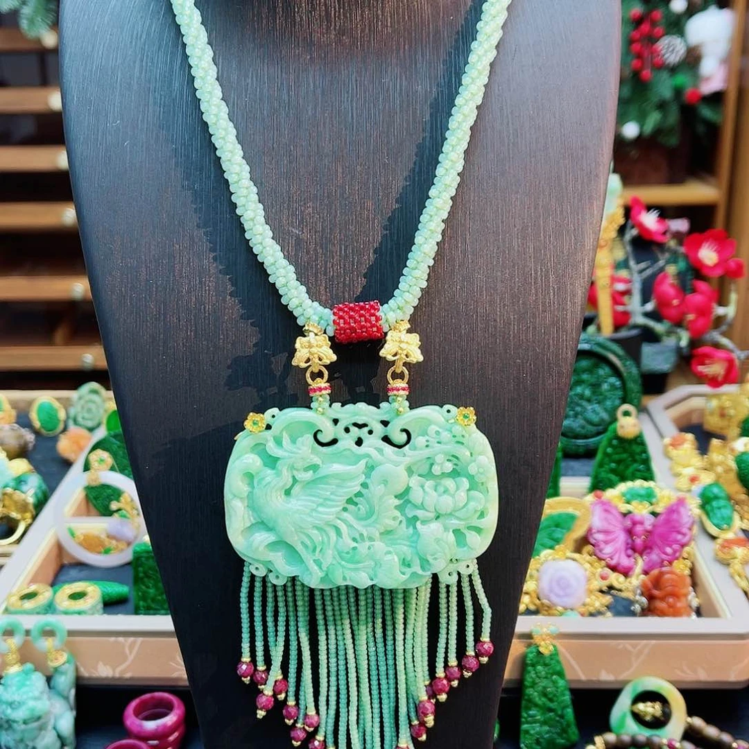 颈饰合金翡翠48小时鉴赏期