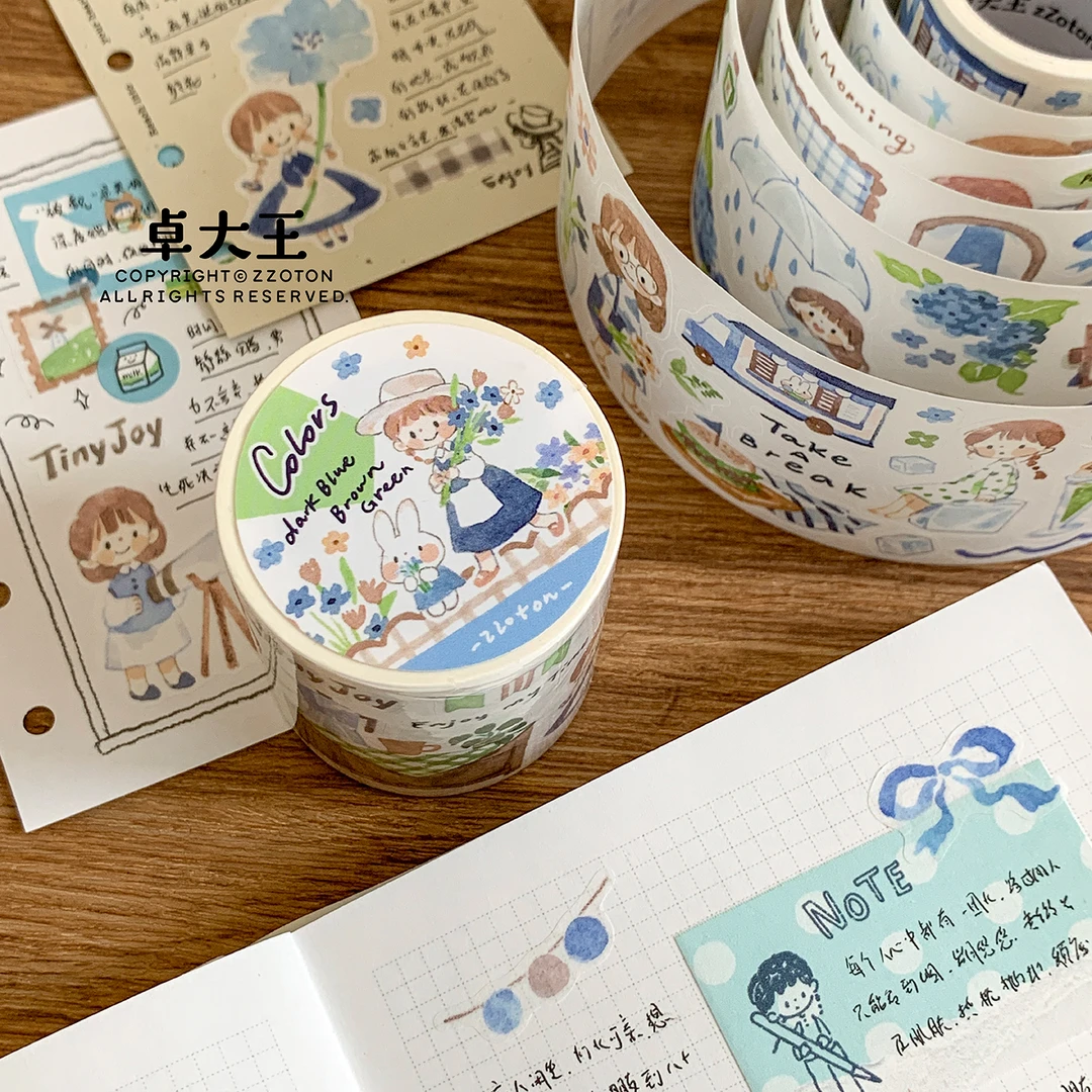 1号手账社团有熊卓大王肉球胶带小麻薯胶带本子便签