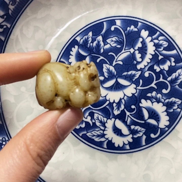 瓷片瓷片瓷器 摆件1个