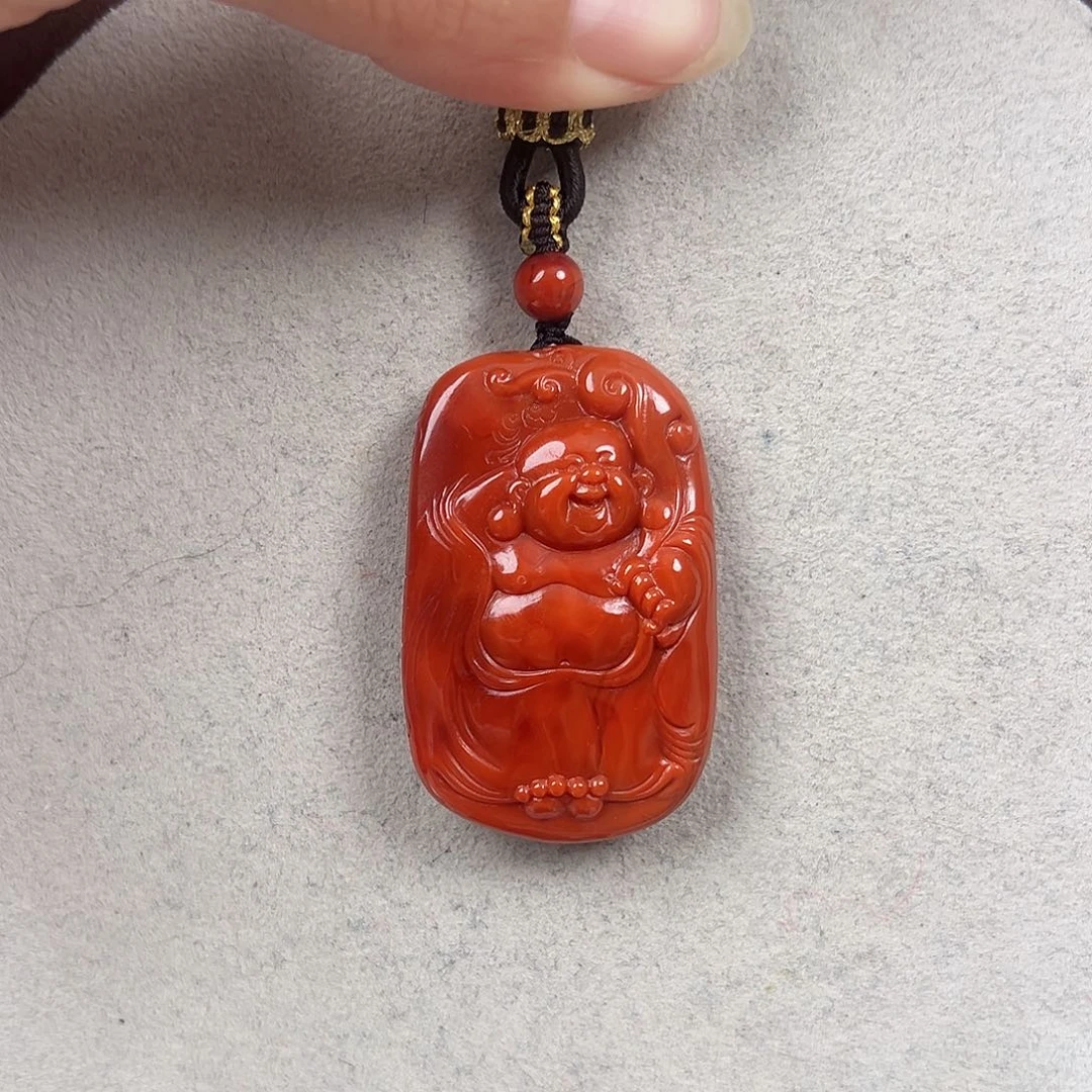 未镶嵌吊坠南红玛瑙